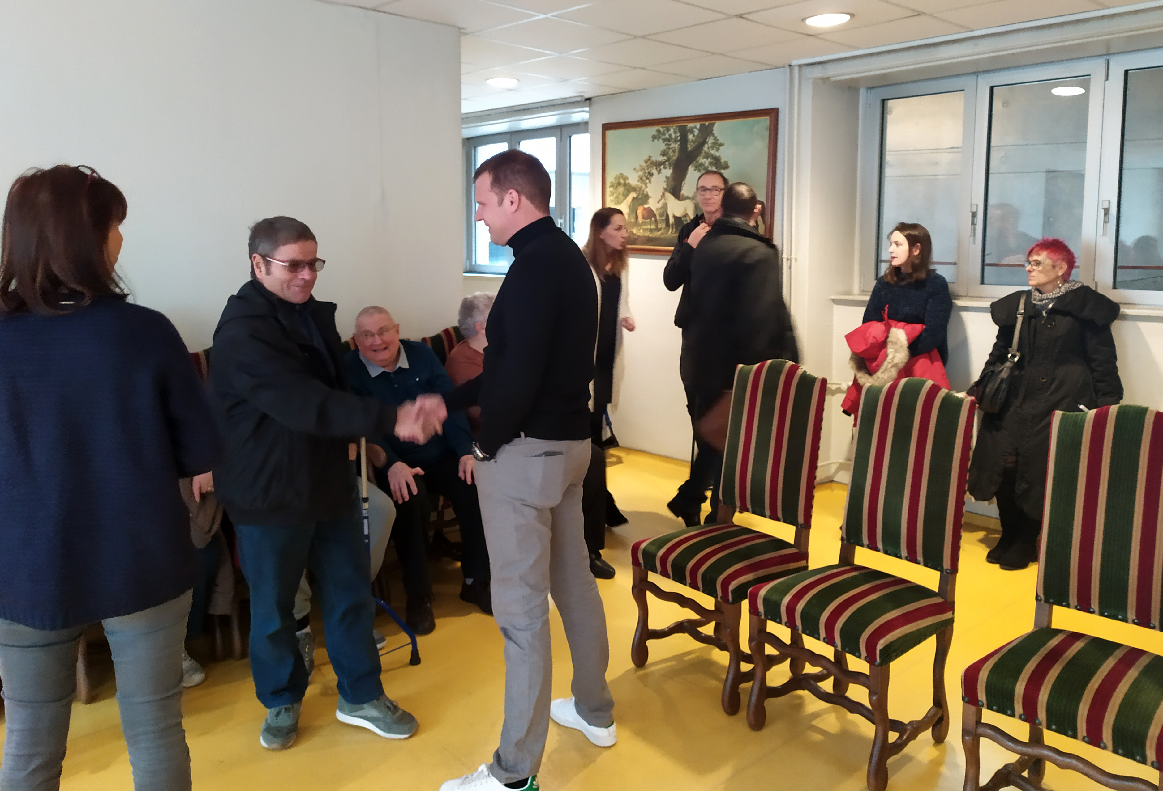 Journée en faveur des handicapés – Remise des chèques